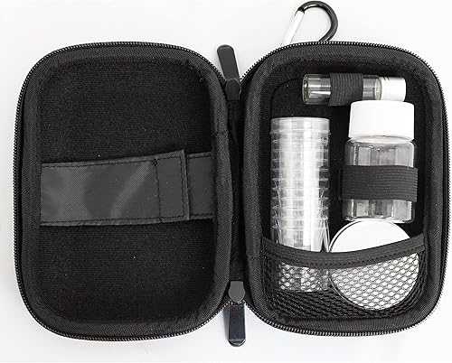 Miniatura 2 de Juego de servicio de comunión portátil  Estuche rígido con botella para vino, vial para aceite, 12 vasos de plástico y una lata para anfitriones