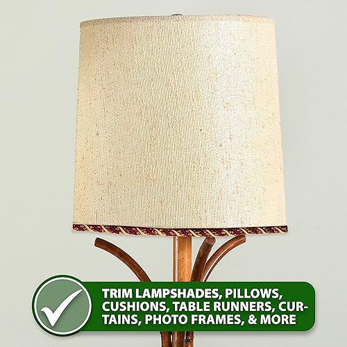 Miniatura 8 de Mandala Crafts The Yard - Cordón de labio retorcido para almohadas de costura, tapicería, borde de costura