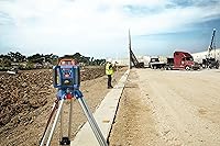 Vista 8 de BOSCH GRL2000-40HK REVOLVE Kit de láser rotativo horizontal autonivelante, incluye trípode, varilla de grado, receptor láser, 2 baterías D, 2