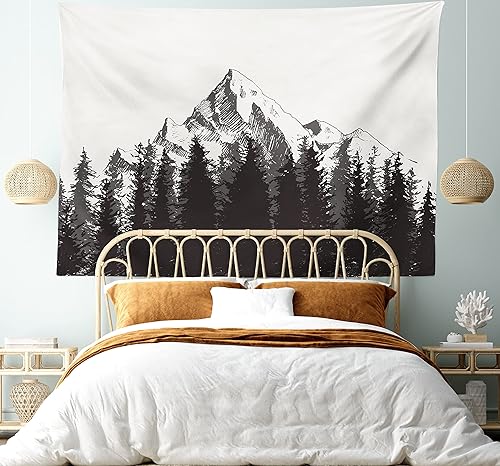 Miniatura 5 de Colección de decoración de hogar de Ambesonne, para recámara, salón, tapices para colgar en la pared, multicolor.