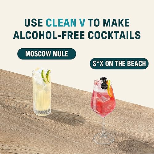 Miniatura 34 de CleanCo Clean T - Alternativa de tequila sin alcohol Licores galardonados de prueba cero Sin azúcar bajo en calorías sin edulcorantes Vegano