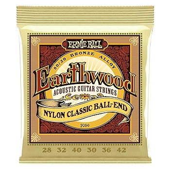 Ernie Ball Earthwood 民谣尼龙琴弦套装