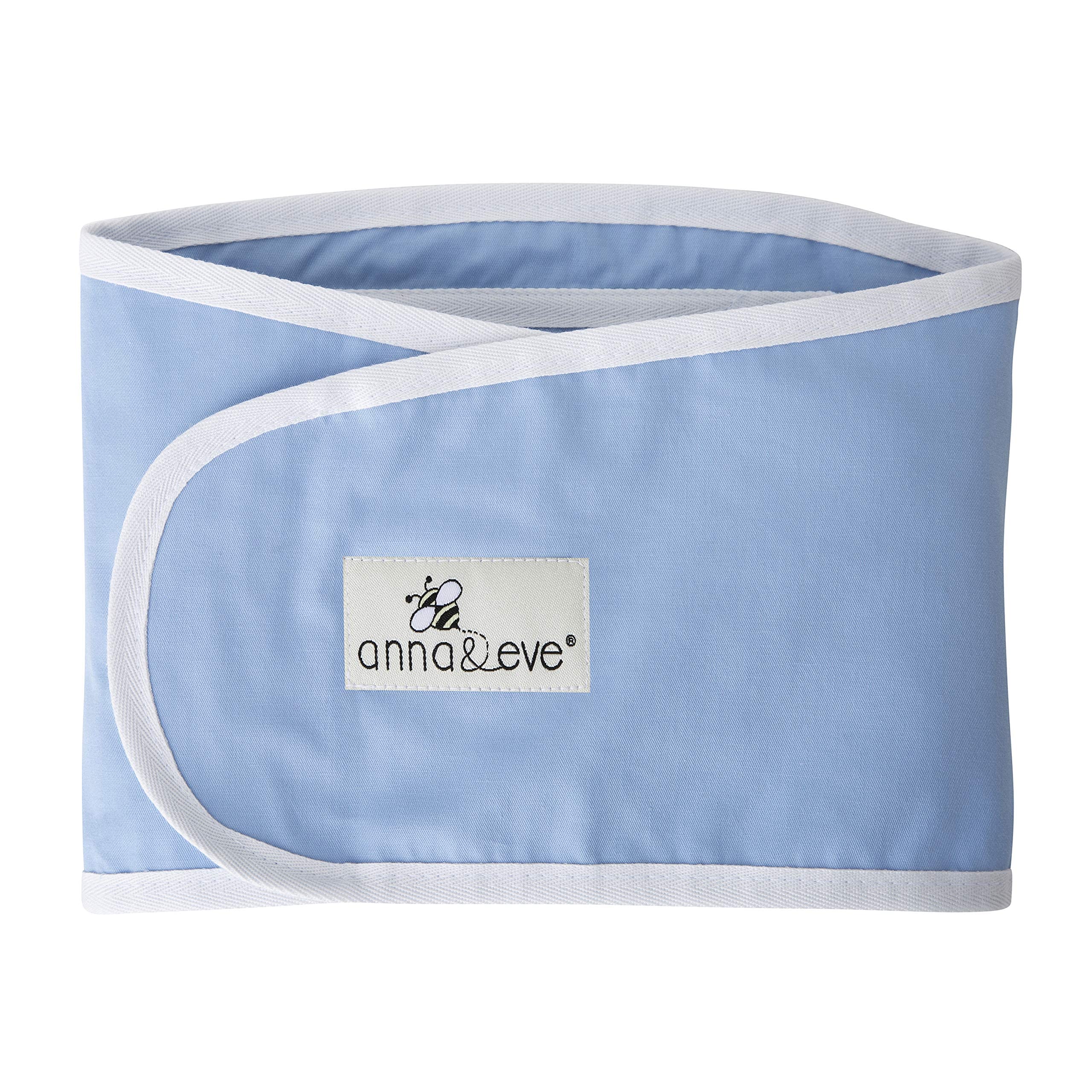 Anna & Eve® Baby Swaddle Strap for Newborns and Infants - 100% Cotton, No Overheating - The Original Arms Only - Adjustable Large Size Swaddle, Fits
