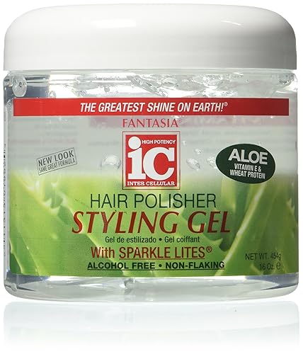 Fantasia Gel de 16 onzas de aloe (transparente) (16.0 fl oz) (paquete de 2)