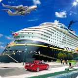 City Cargo Transporter Tycoon Schiff Simulator 3D: Echt Euro Transporter Truck Fahren Park Simulation Abenteuer Spiel