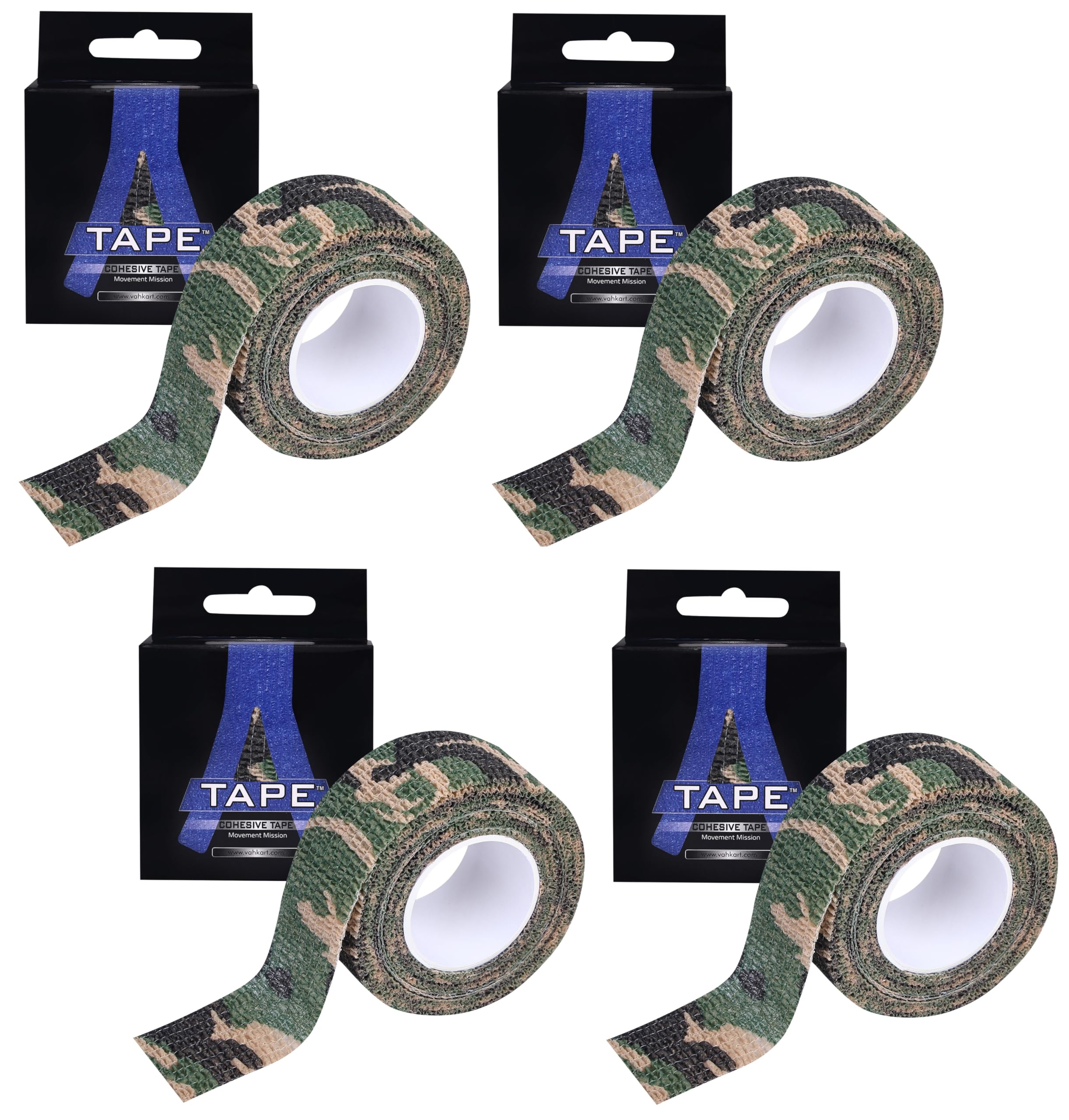 A-TAPE Breathable Self Adhesive Cohesive Bandage for Humans & Pets (Dogs, Cats, Birds) – (2.5 cm X 4.5 mtr, Pack of 4) (Army) (B0CYTD4WST) Amazon Price History, Amazon Price Tracker