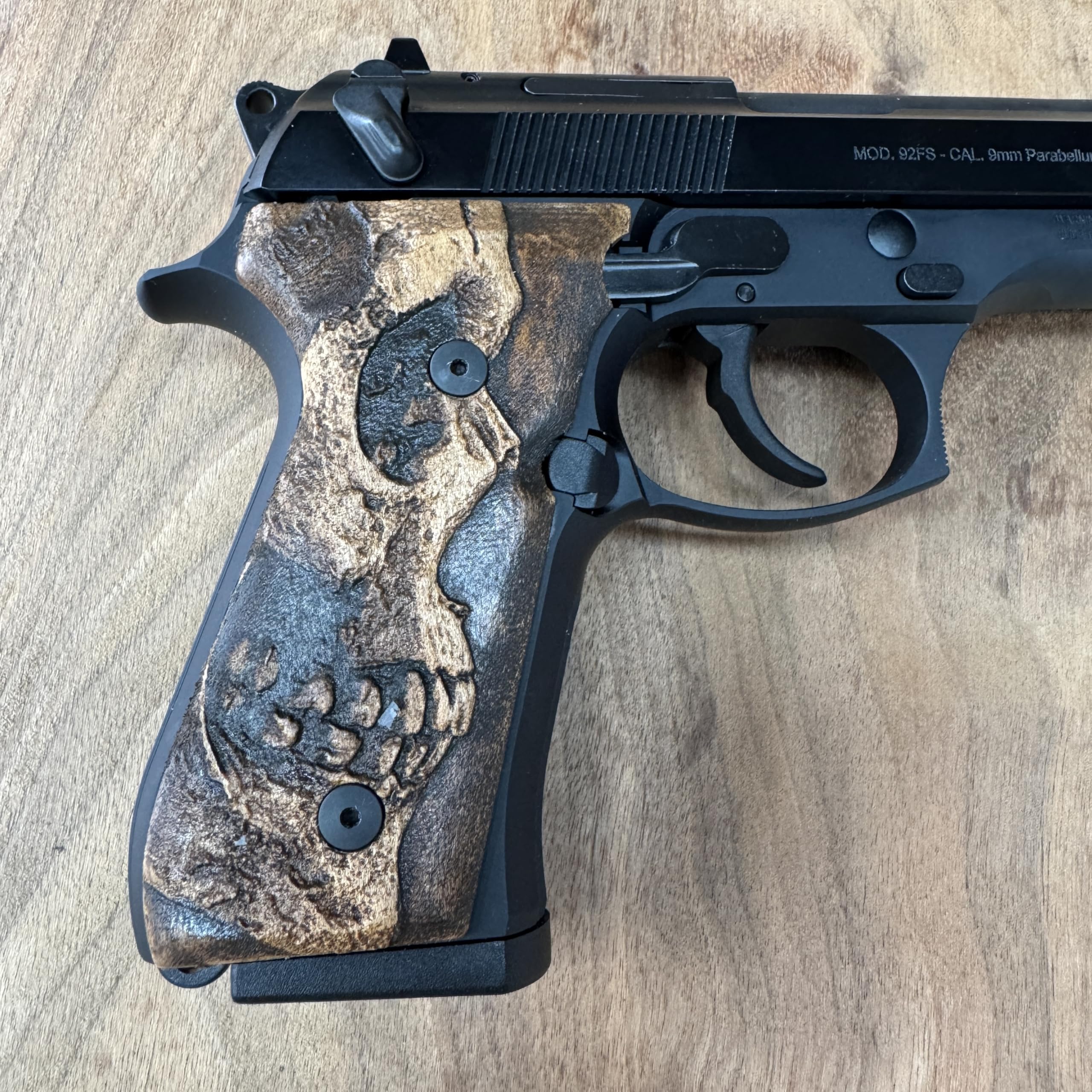 Amazon.com: Shadowskull Handmade Hardwood Grips for Beretta 92/96
