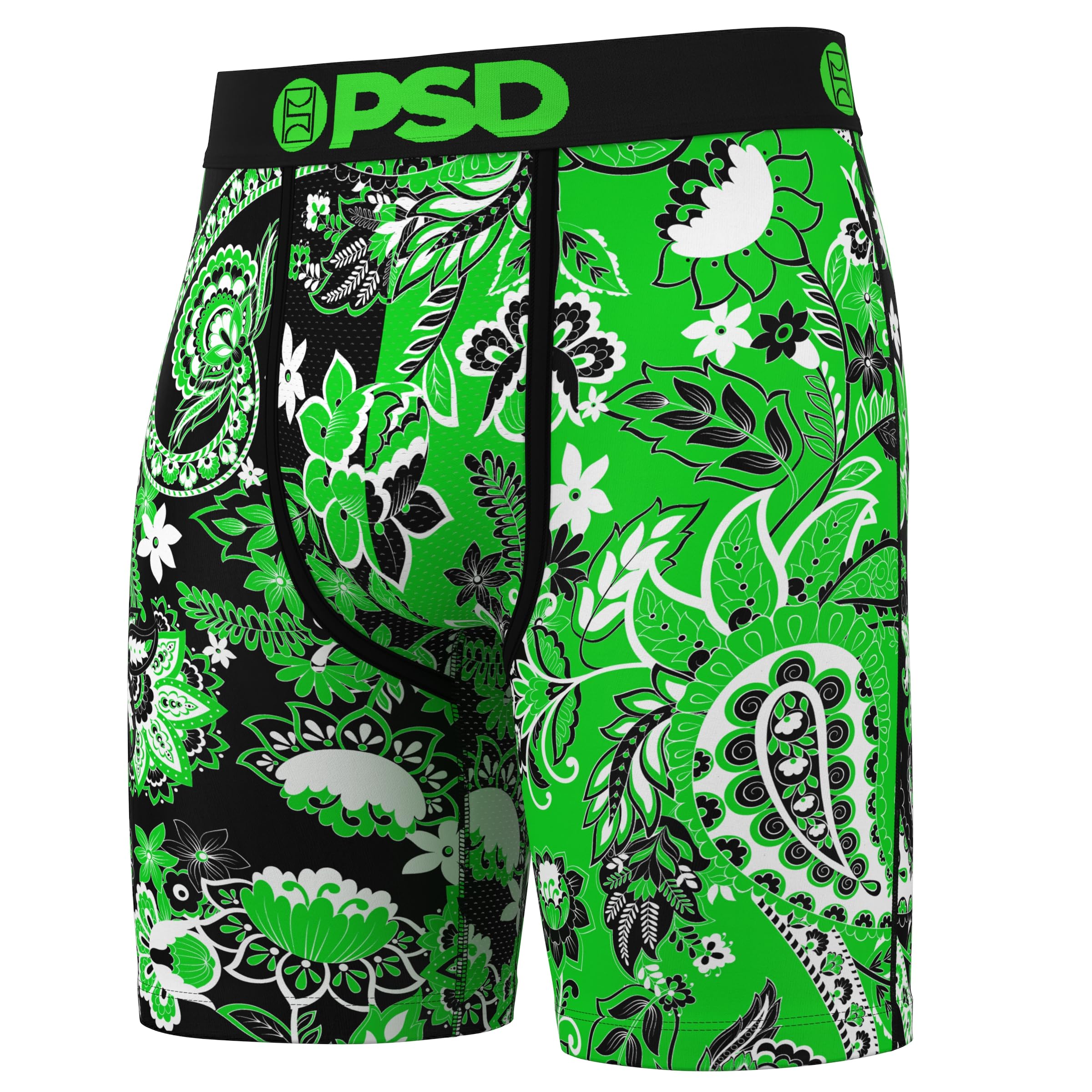 PSD Men's Solids Boxer Shorts, Pack of 3 Underwear, L