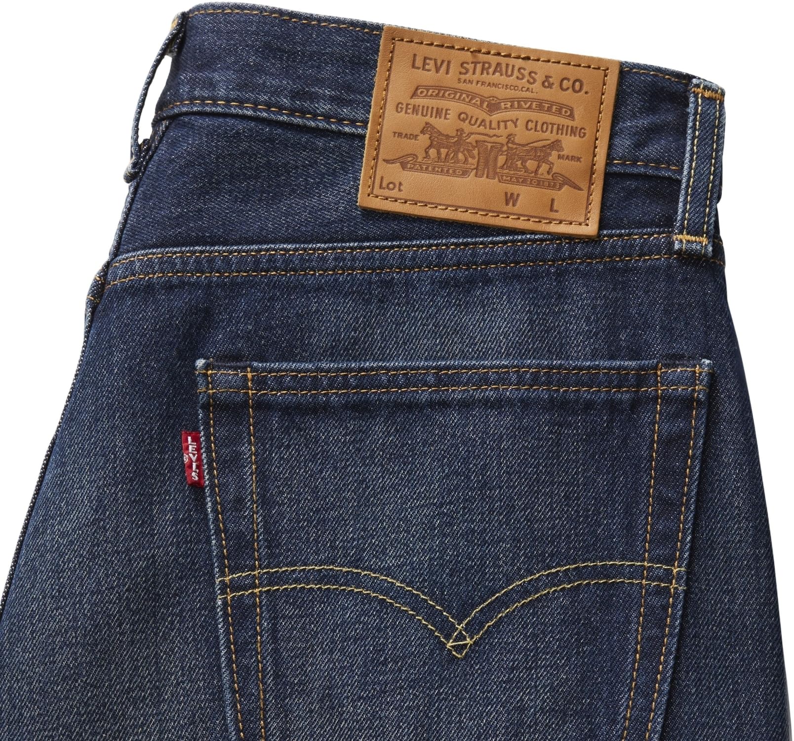 Levi's Mężczyzna Luźne dżinsy 555 z prostymi nogawkami