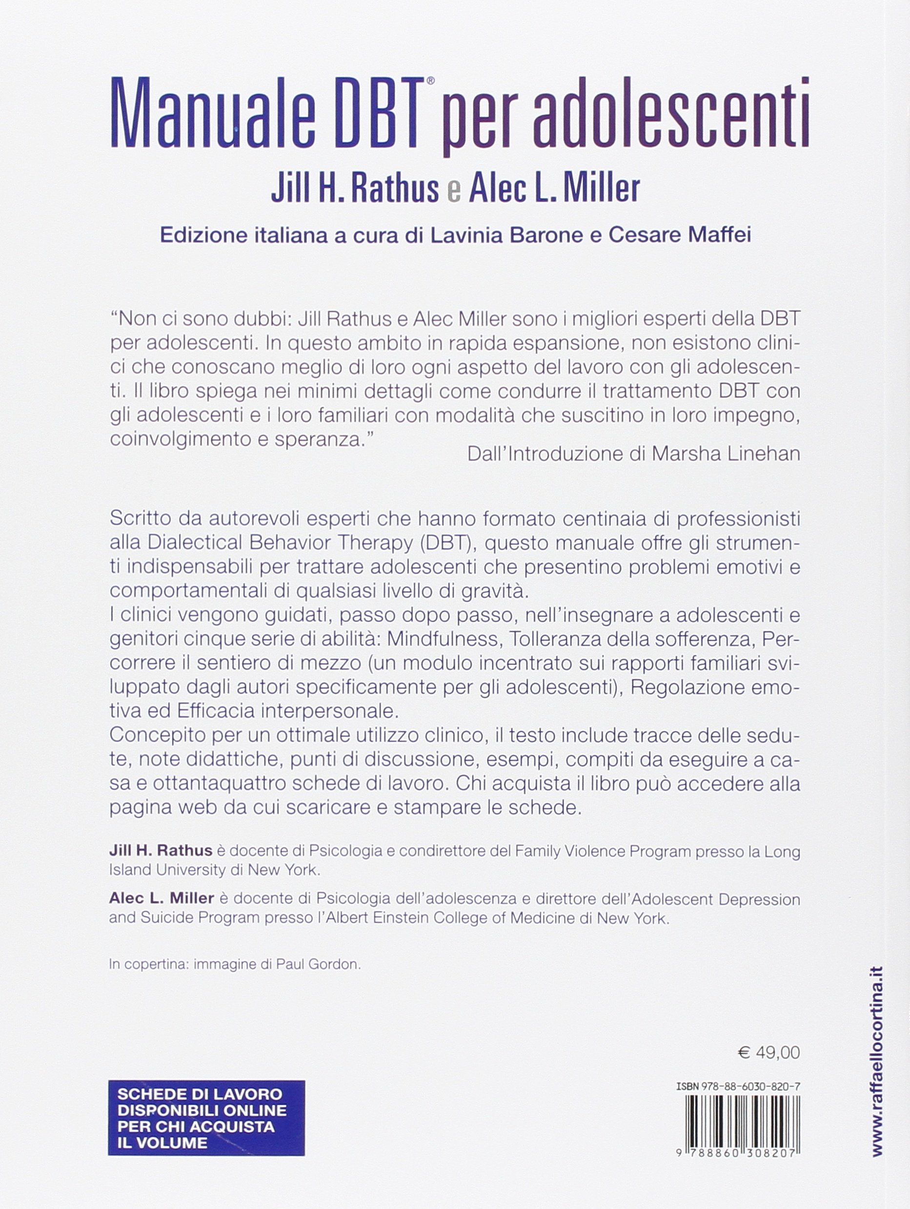 Manuale DBT® per adolescenti. Con aggiornamento online