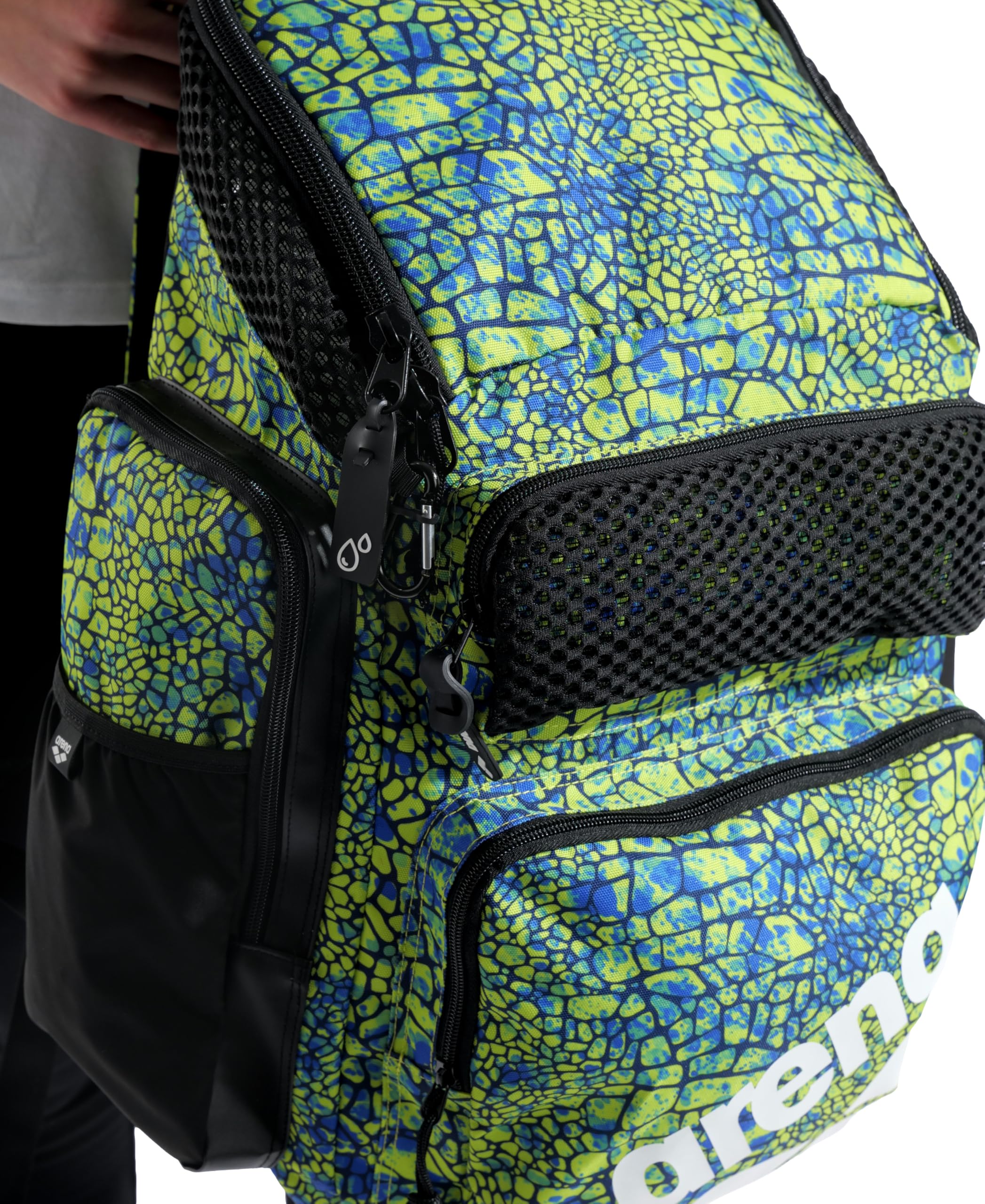 Arena One Go Schwimm-Sportrucksack, Reise, groß, Sportausrüstungstasche, 45 Liter