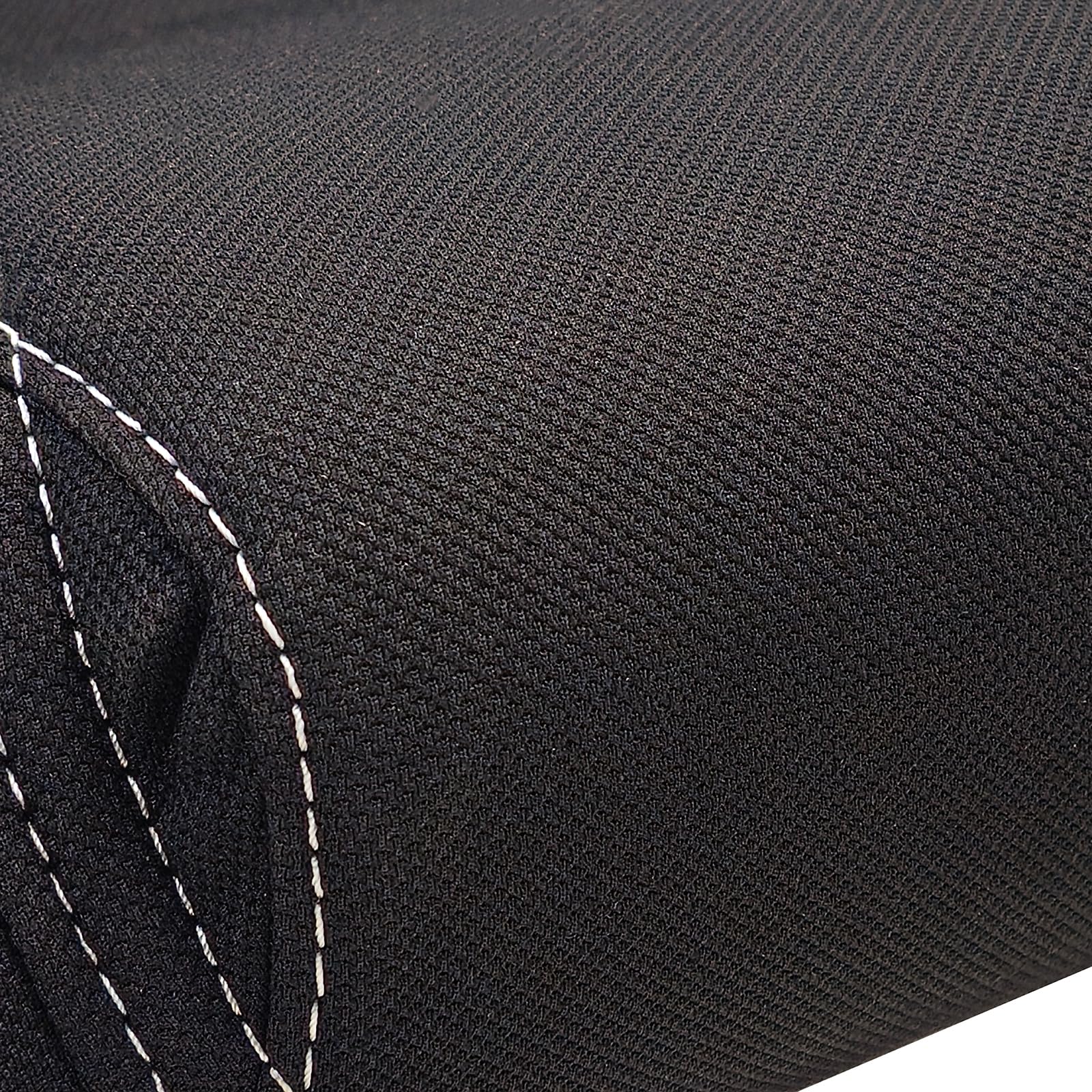 Tenzo-R Sportsitz Halbschalensitz Stoff Schwarz Grau mit 405er Laufschienen