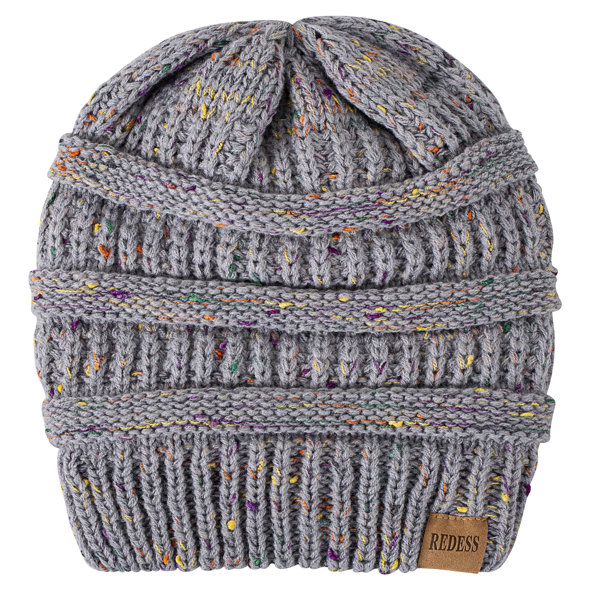 REDESS Slouchy Beanie Hat per Uomo e Donna Winter Warm Chunky Soft Oversize Cable Knit cap