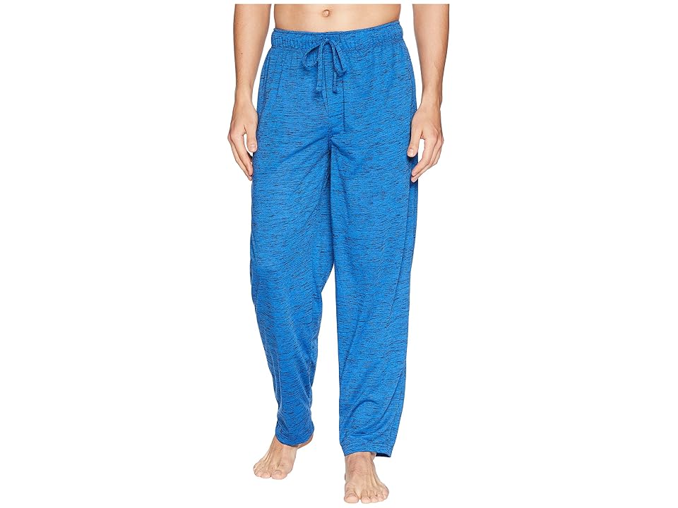 

Jockey Tiger Heather Knit Sleep Pants (Strong Blue/Caviar) Men's Pajama
