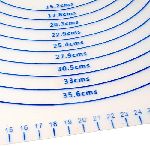 Miniatura 3 de Norpro Esterilla de silicona para repostería con medidas, talla única , Multicolor