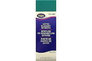 Wrights Irish Clover Single Fold Satin Blanket Binding 2 inch X 4-3/4 Yds