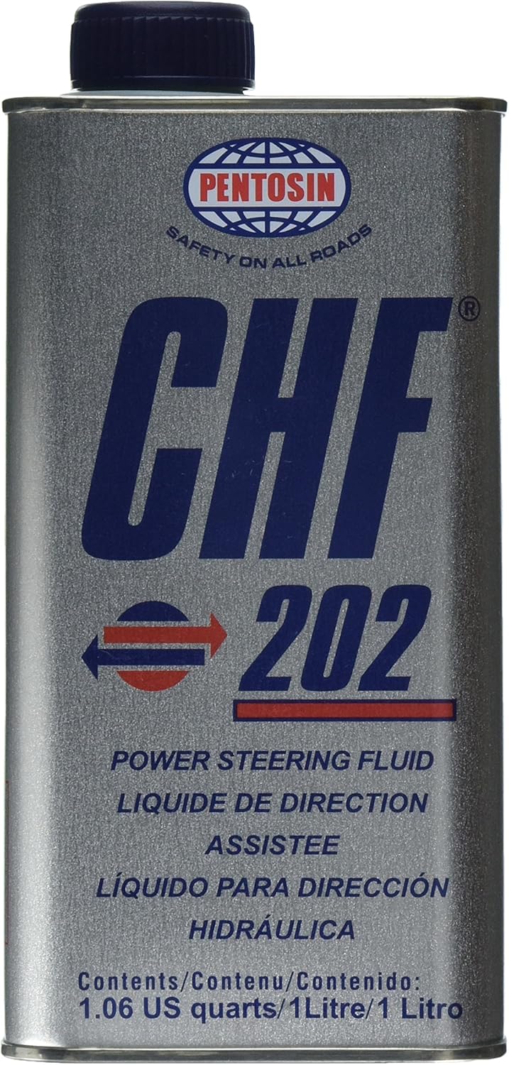 Pentosin 8403107-C CHF 202 Long-Life Synthetic Hydraulic Fluid for Audi, Bentley, BMW, Chrysler, Dodge, Jeep, Mercedes-Benz, Mini, Porsche, Saab, Volkswagen, Volvo, and More; 1 Liter (Case of 12)