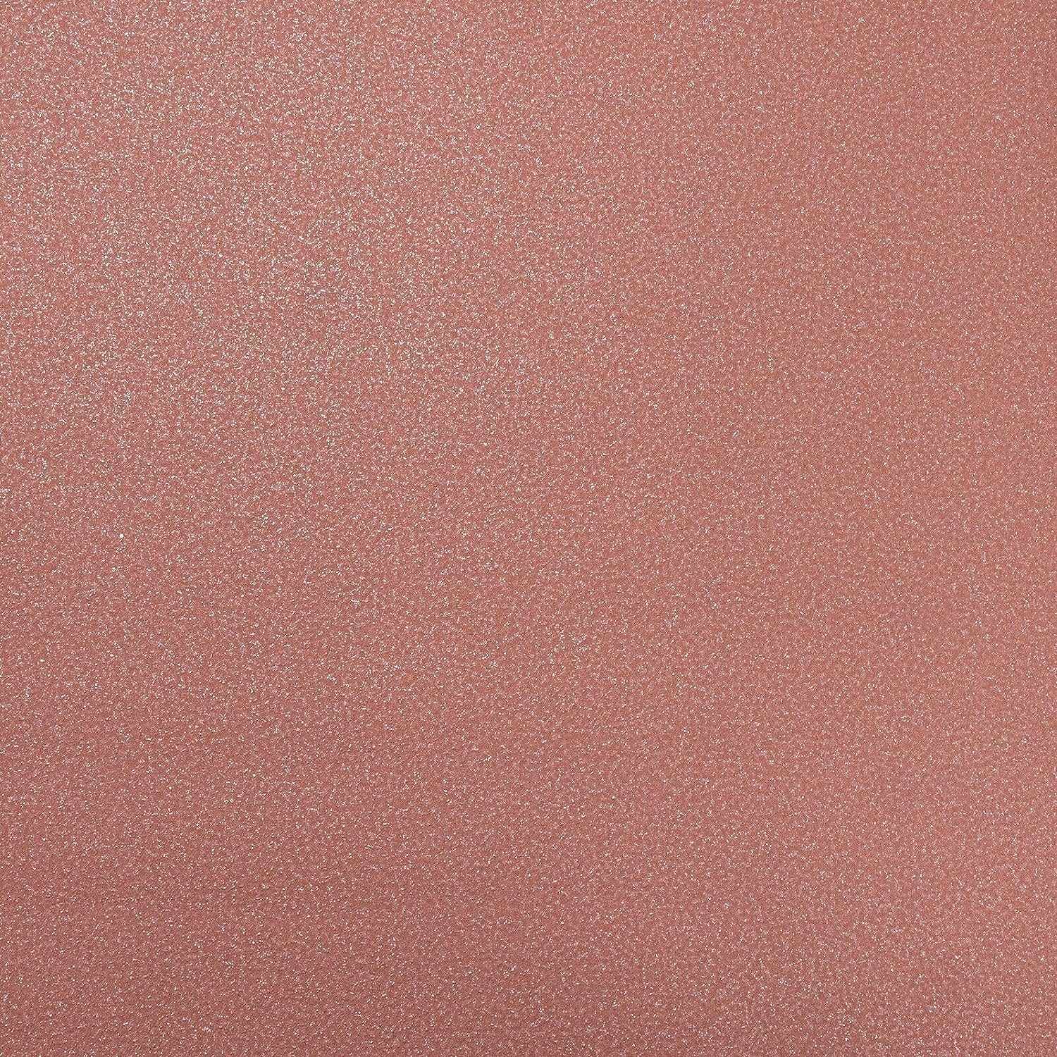 Sophie Laurence Orange Plain Silver Glitter Wallpaper Sparkle Shimmer Textured Non-Woven Vinyl - Paste The Wall Wallpaper For Living Room (Sample)