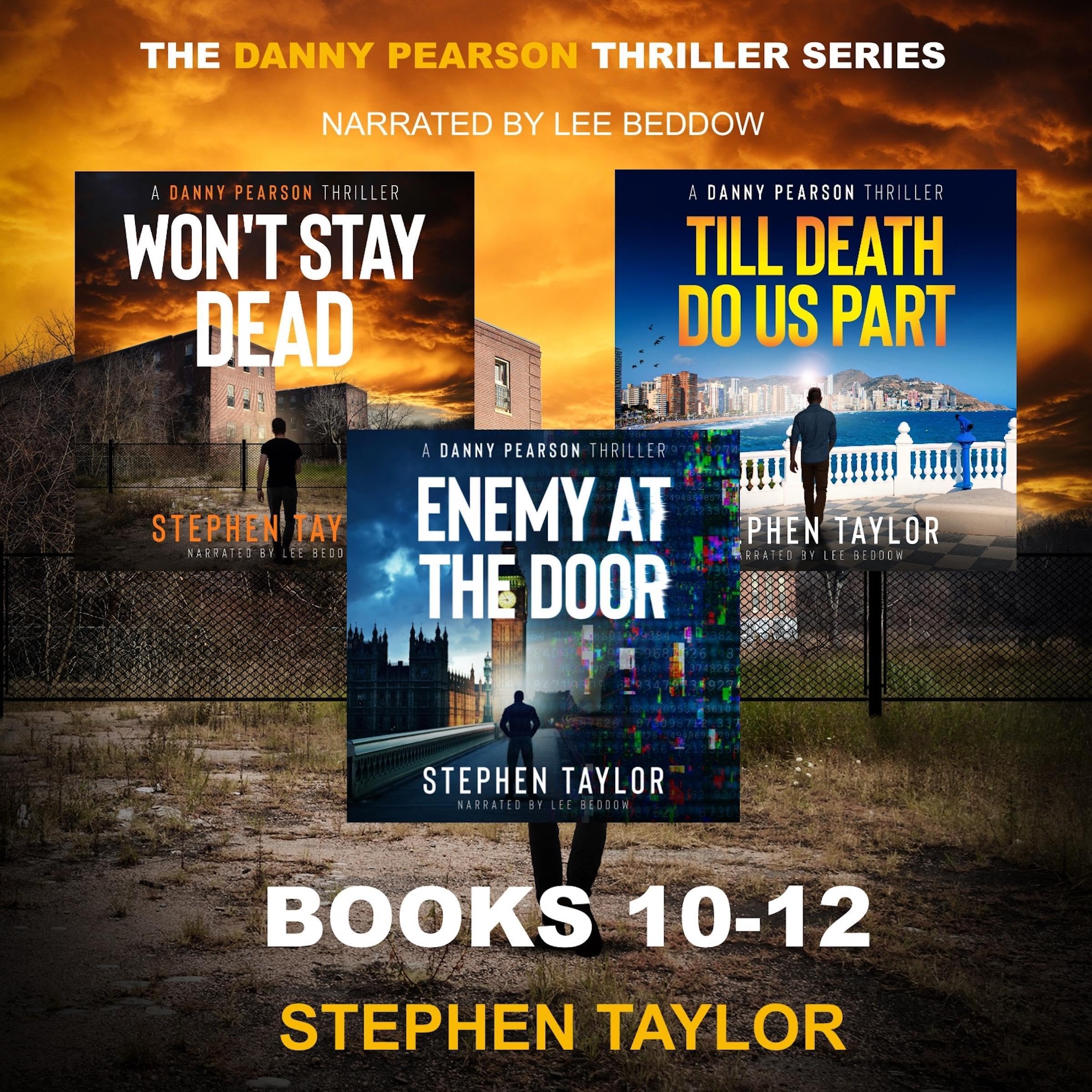 The Danny Pearson Thriller Series Boxset, Books 10-12
