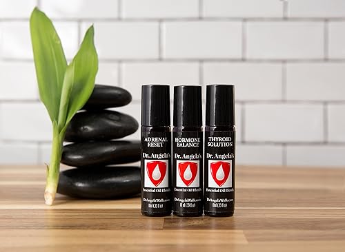 Miniatura 6 de Dr. A's Hormona Balance Mezcla de aceites esenciales  100% grado terapéutico  sofocos, sudores nocturnos, alivio de la menopausia, botella