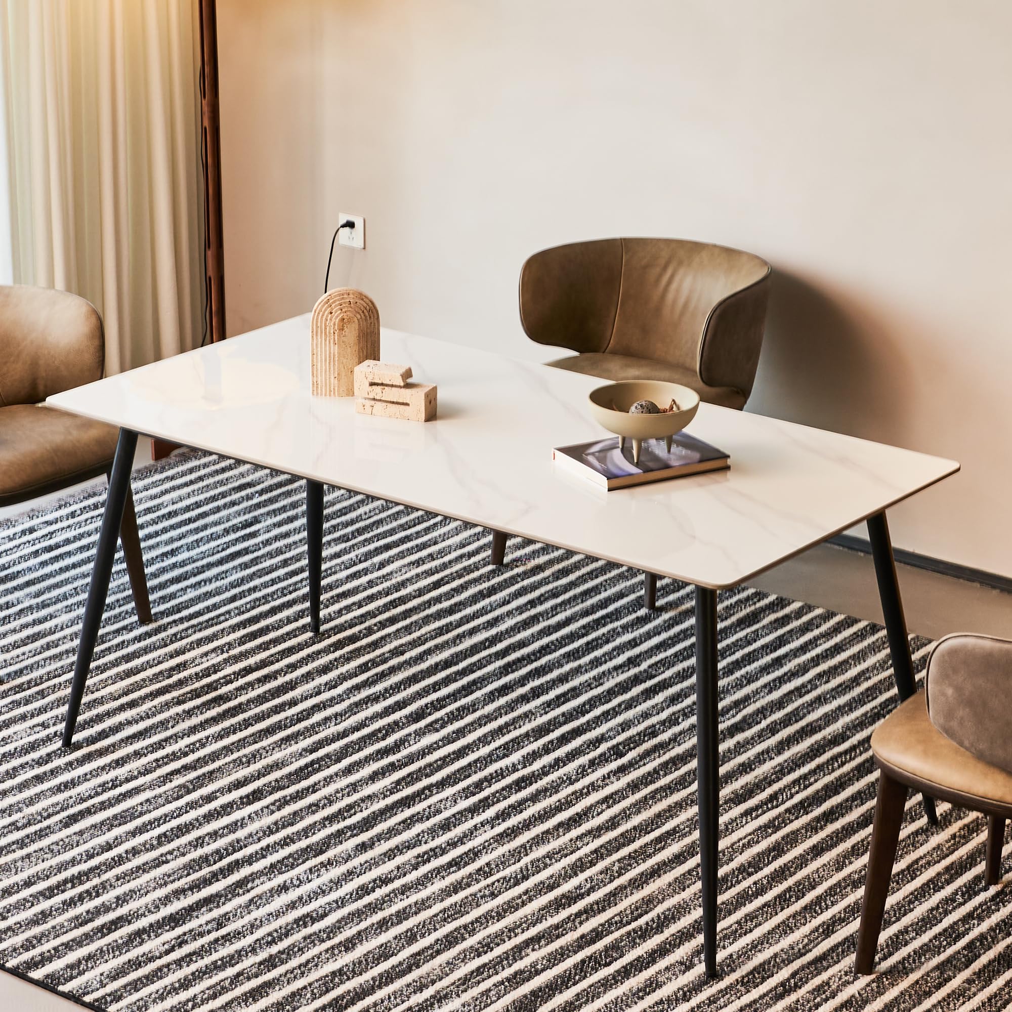 Sintered Stone Dining Table,55