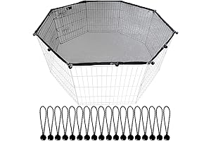 Octagonal Pet Playpen Top Cover