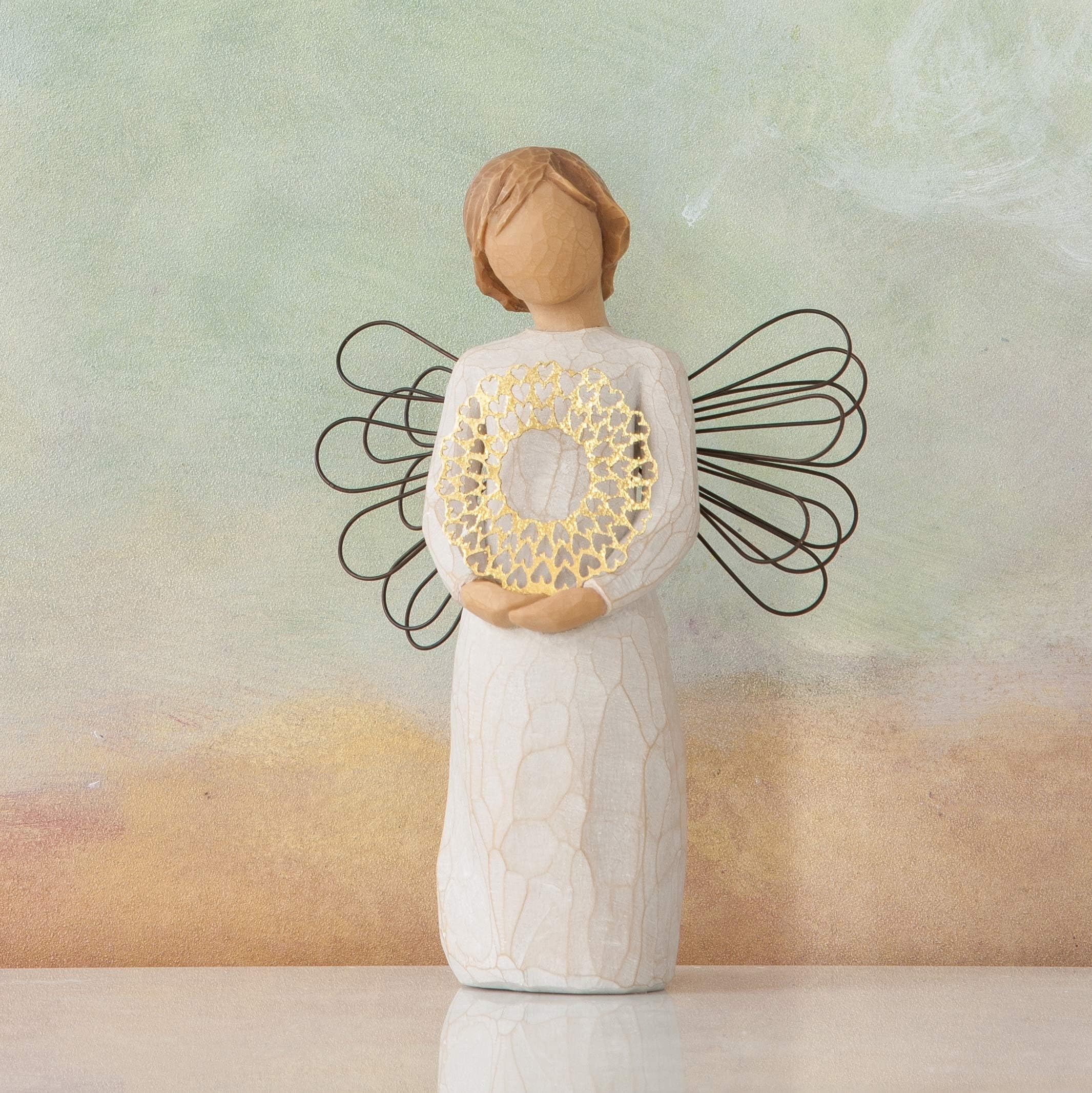 Willow Tree, Figura de ángel con Corona, Home Deco, Enesco
