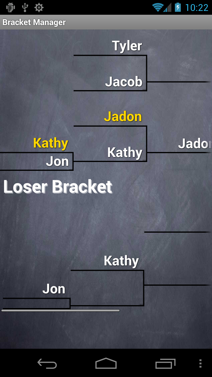Bracket Manager App on Amazon Appstore