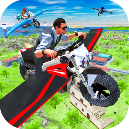 Flying Bike Game Motorcycle 3D