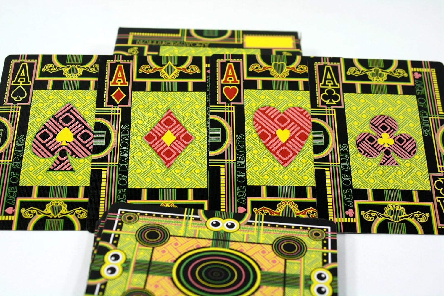 The Hallucinatory Deck of Playing Cards - Standard Deck of Non-Glowing Meant to Drive You Crazy - Limited Edition