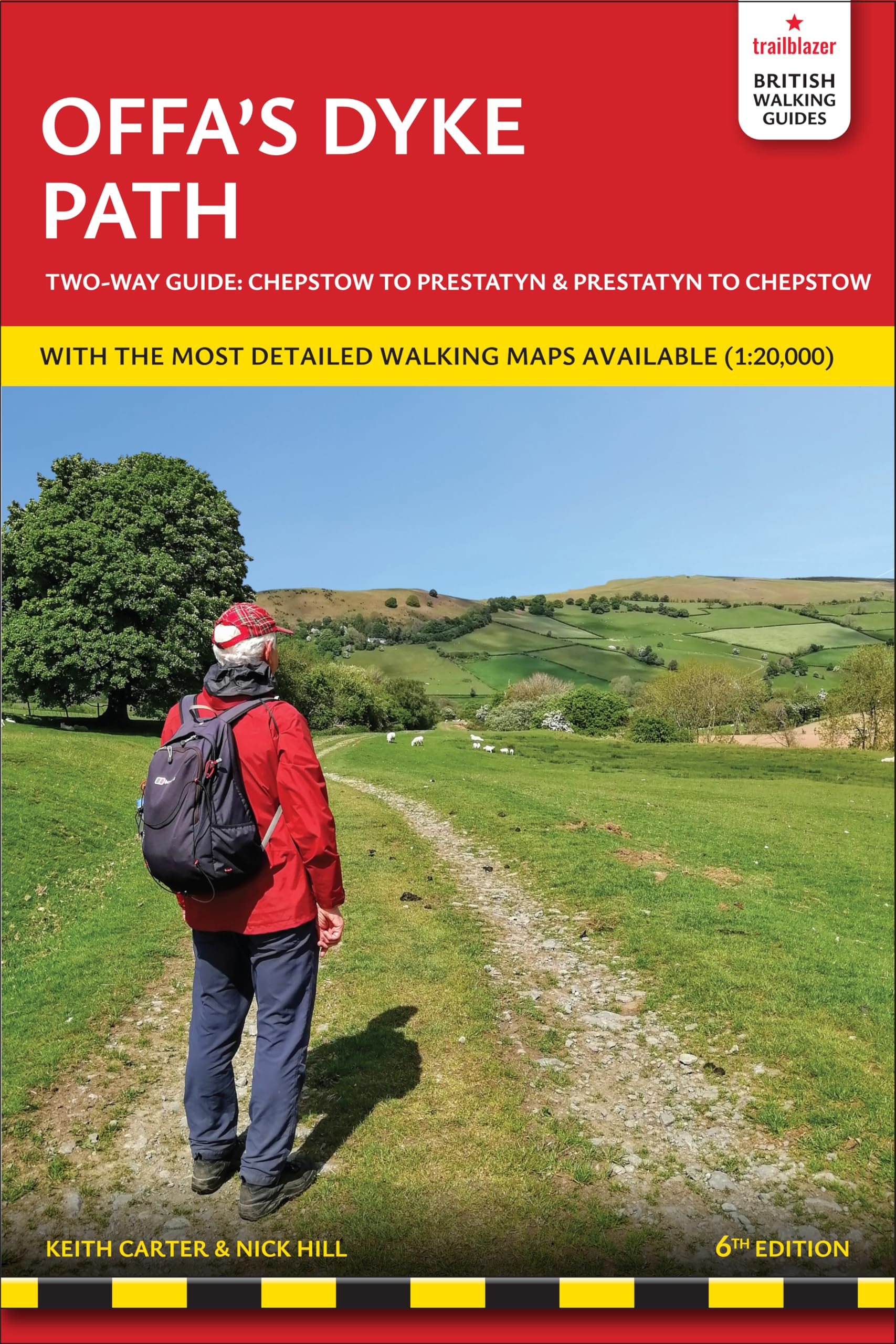 Offa's Dyke Path: Two directional guide: Chepstow to Prestatyn and Prestatyn to Chepstow; Planning, Places to Stay, Places to Eat, 98 large-scale maps ... maps & guides to 52 towns and villages