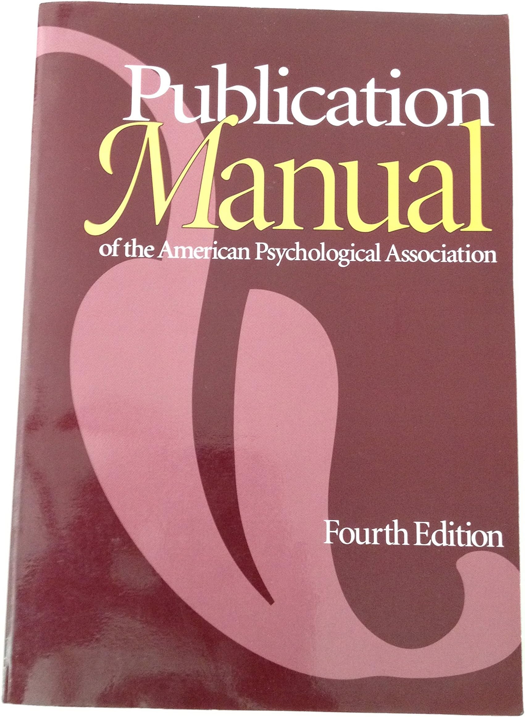 Publication Manual of the American Psychological Association