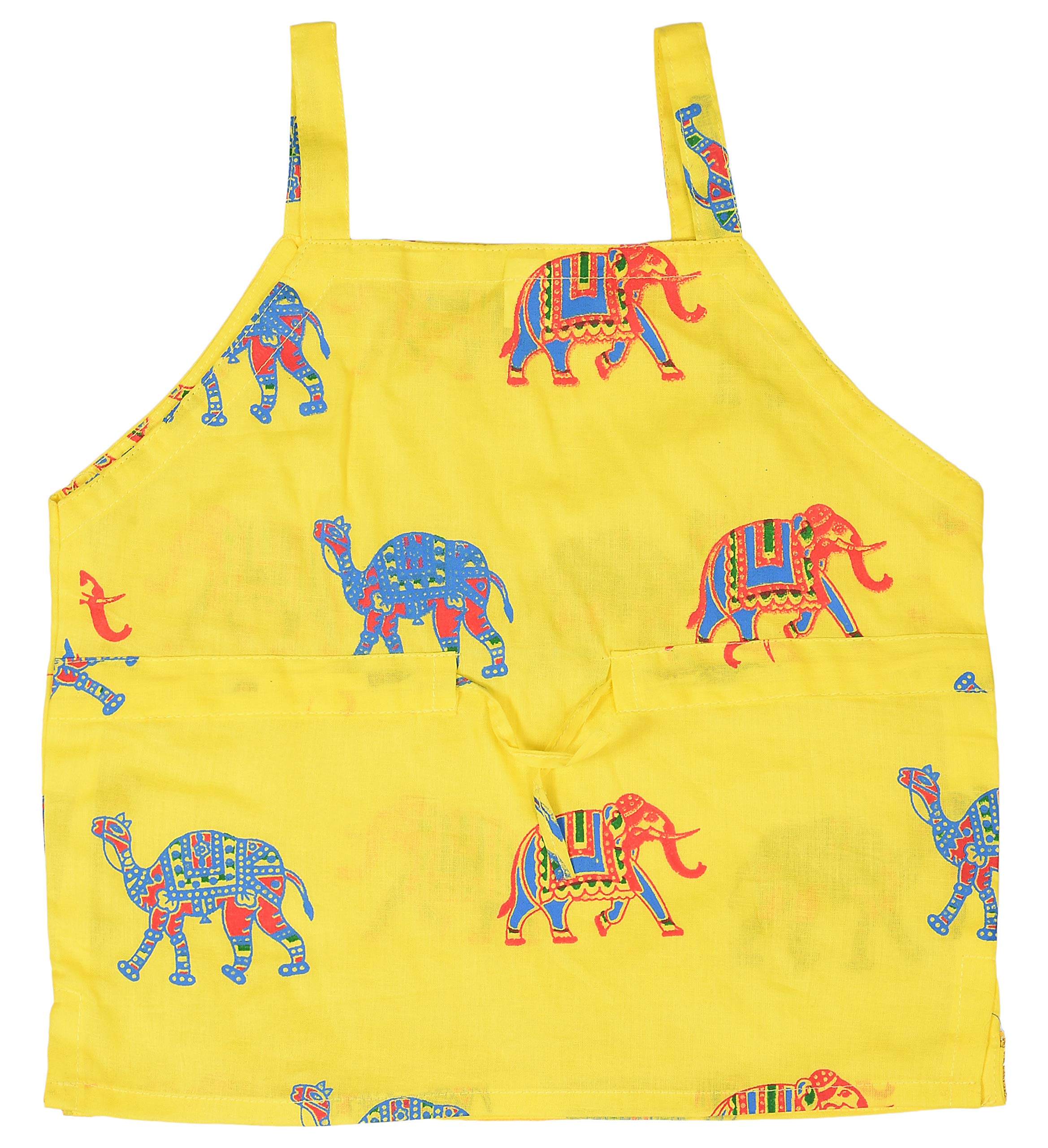 DIAMO Baby Girl Cotton readymade Lehenga Choli(kid361--6 months - 1 year_Yellow_6 months - 1 year) 1