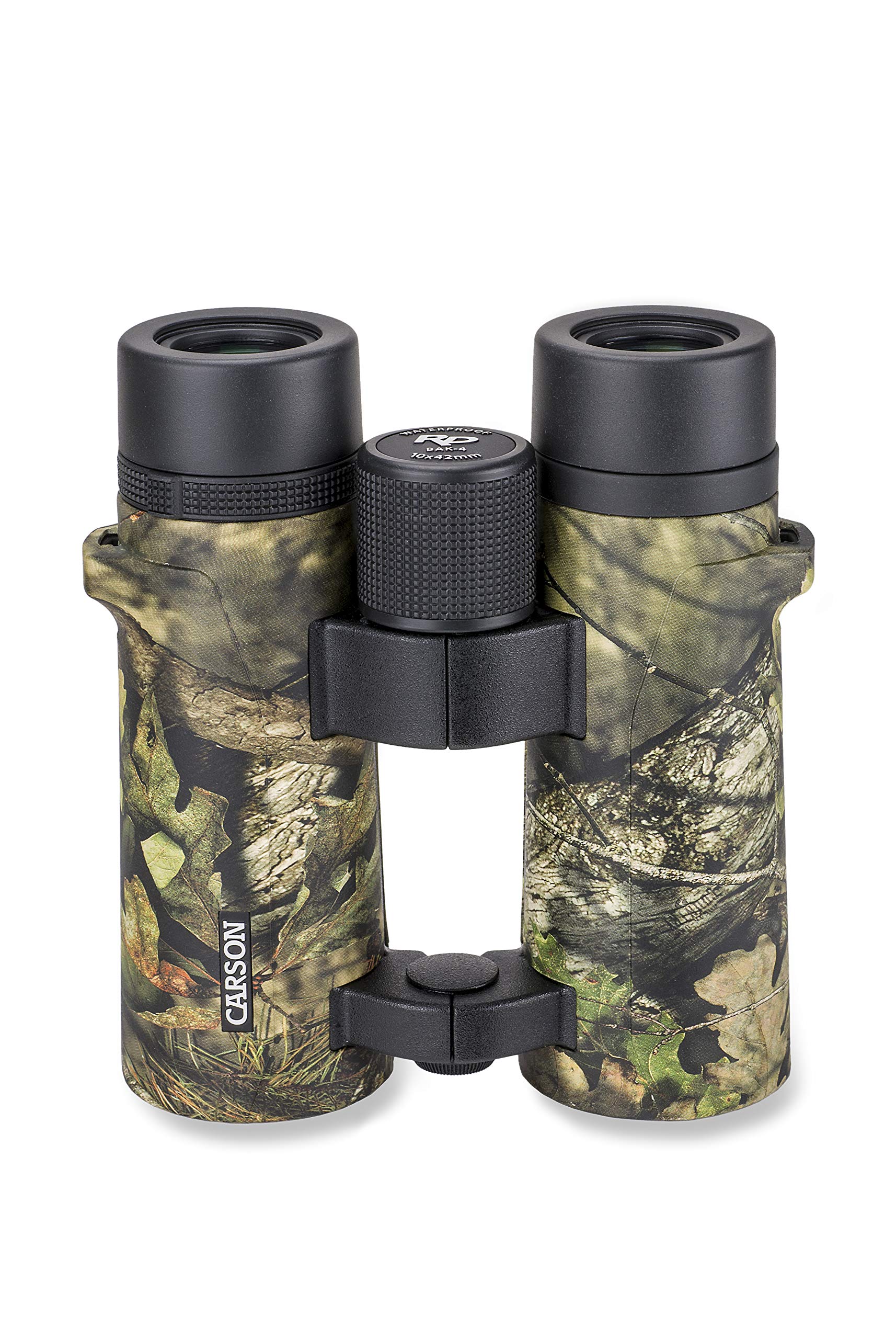 CarsonRD Series 10x42mm Mossy Oak Camouflage Open Bridge Waterproof Binoculars (RD-042MO)