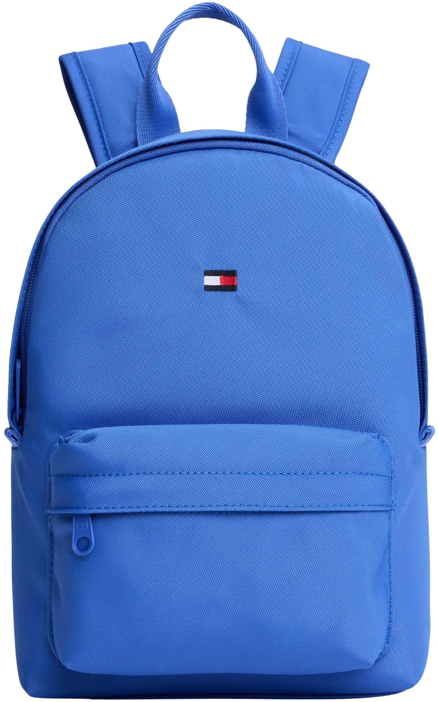 Tommy Hilfiger Kinder Unisex Rucksack Essential Mini mit Außentasche, Blau (Empire Blue), Einheitsgröße
