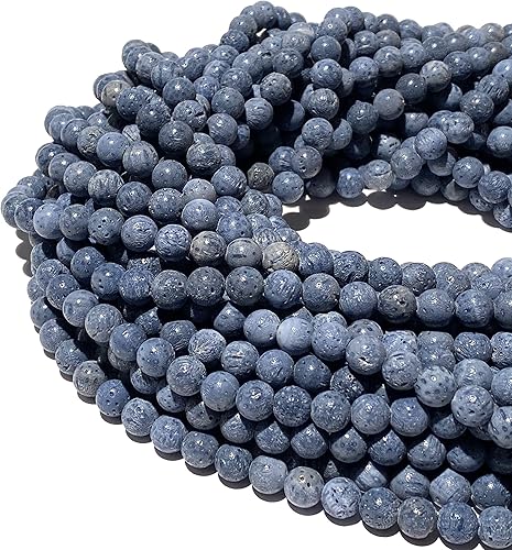 Miniatura 5 de ABCGEMS - Cuentas de shungita ruso-careliana, también conocida como shungita regular tipo III (conductividad eléctrica garantizada, dureza Mohs 4),