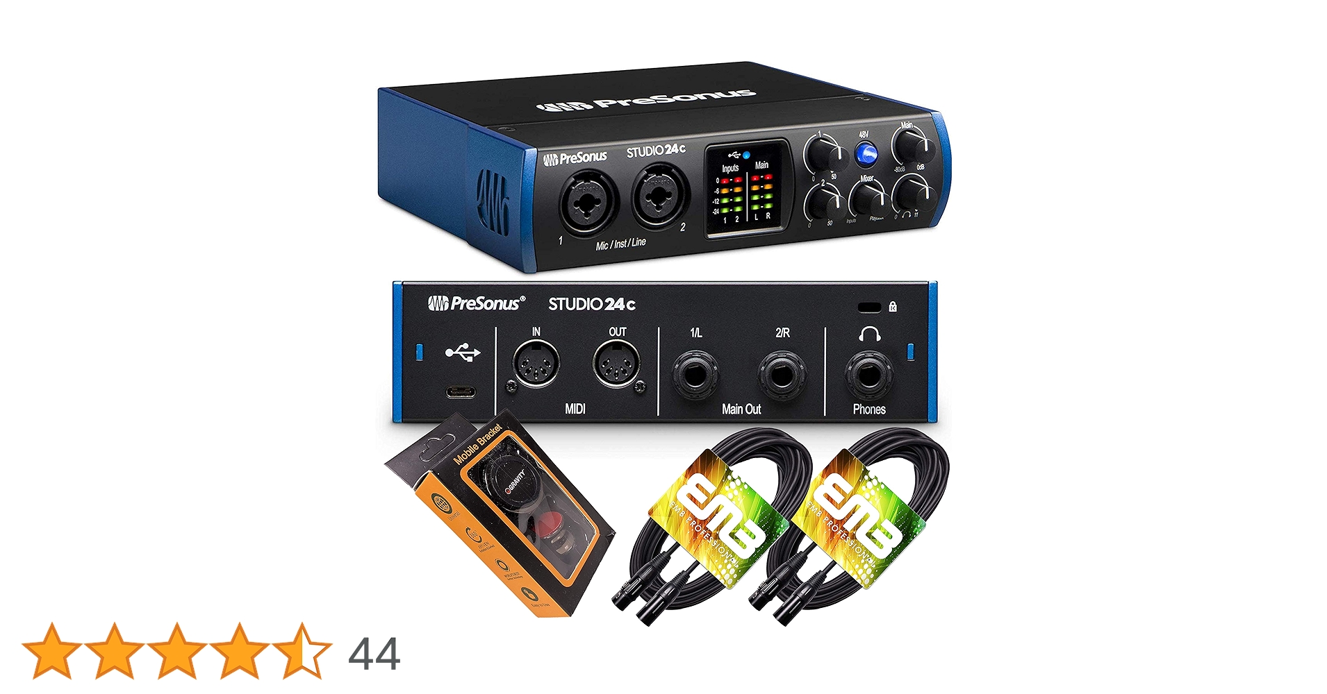 PreSonus STUDIO 24c オーディオインターフェイス PRESONUS ( プレソナス ) Studio 24c オーディオ