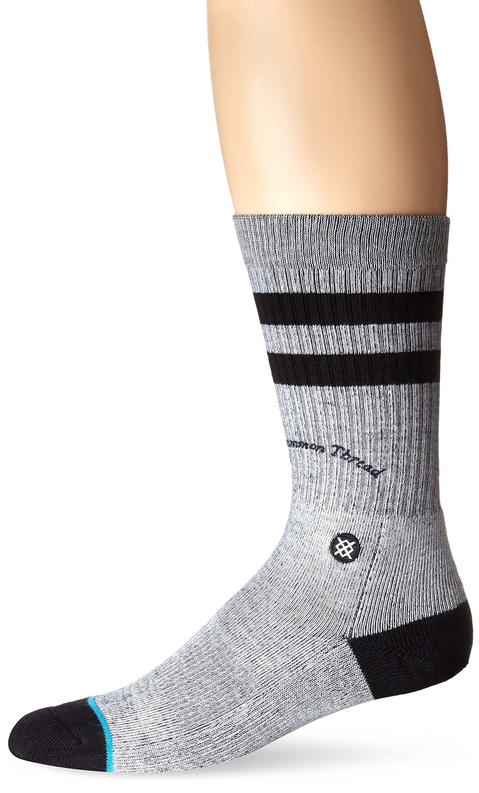 Stance Threads Socks Grey confort supérieur et finitions soignées 42-47 - 3