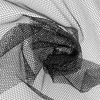 DONNA Deluxe Soft Weaving Net for Sew-In Weaves: Olive Oil & Vitamin E Treated, Triple Helix, Scalp-Fitting 17.5"x26" Black Hair Net
