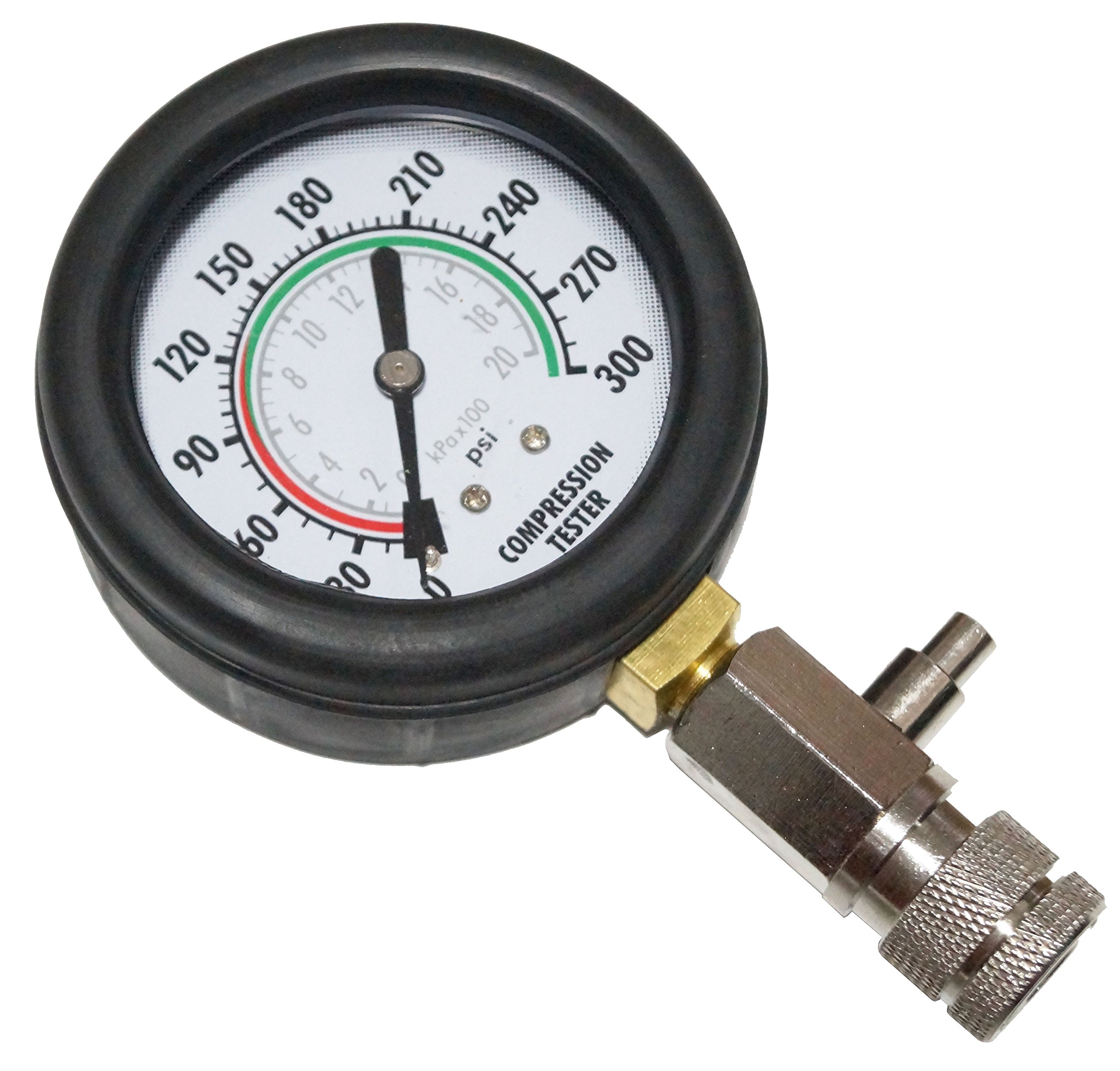 KIT COMPRESIMETRO DIESEL 1000 MANOMETRO 1000 PSI Y COMPRESIMETRO DE GASOLINA UNIVERSAL | MEDIDOR DE COMPRESION DE MOTOR CON ADAPTADORES UNIVERSALES PARA COCHE Y MOTO
