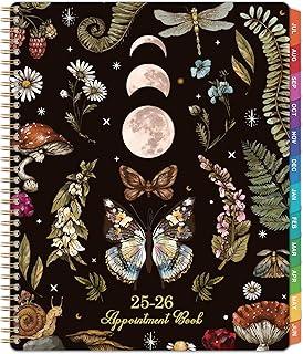 2026 Appointment Book/Planner - 8.1"x11", 2026 Daily Planner, Jan. 2026- Dec. 2026, Weekly & Monthly, Hourly Planner with 30-Minute Interval, Monthly Tabs, Pocket