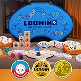 Queensell Loomino – Curved Mexican Train domino set