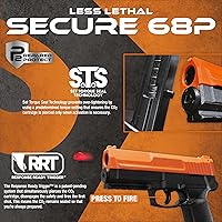 Vista 5 de P2P Secure 68P .68 Cal CO2-Powered 6-Shot Launcher Starter Kit — Less-Lethal Personal Defense