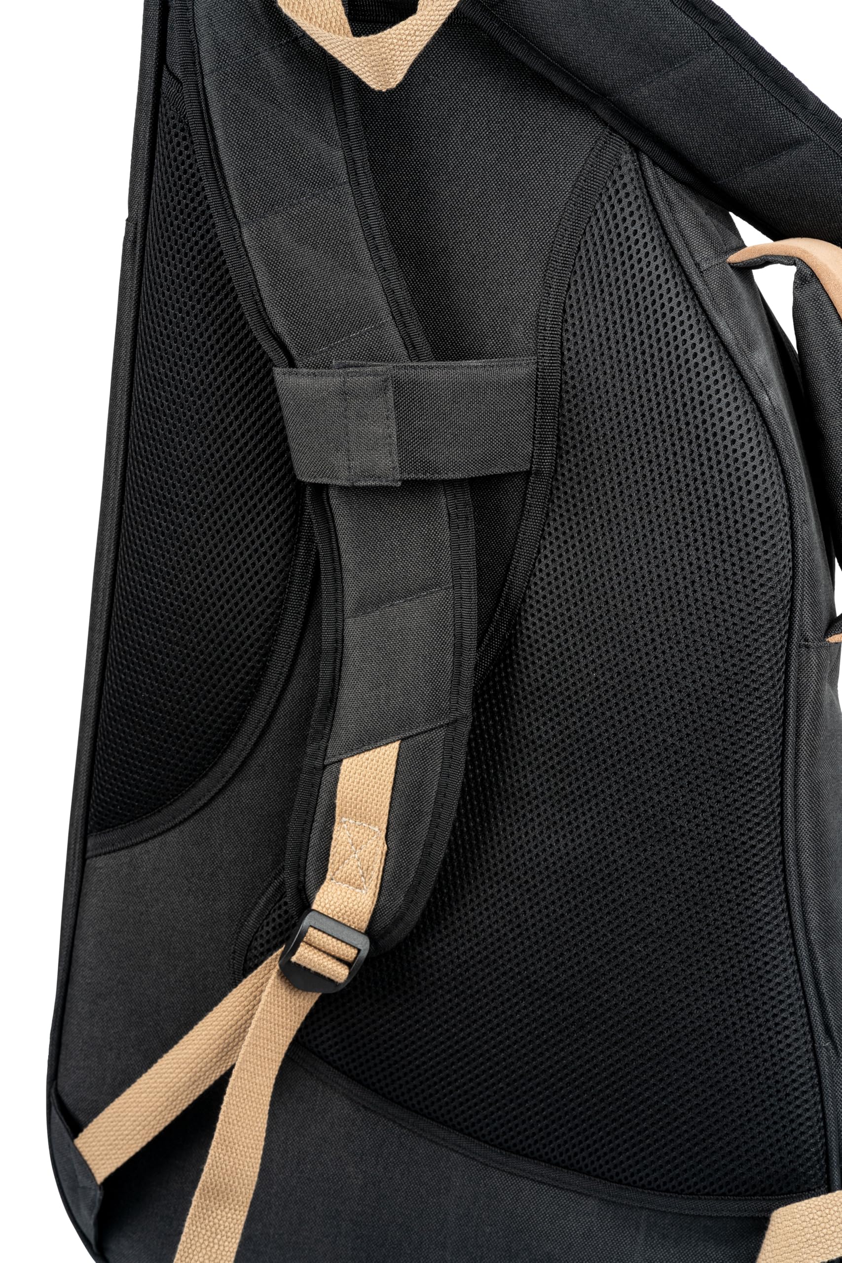 Ortega Guitars Deluxe Guitar Gigbag - E-Gitarren Tasche - Höhe 102 cm - Breite 35 cm - Baumwolle, Schwarz (OGBEG-DLX-BK)