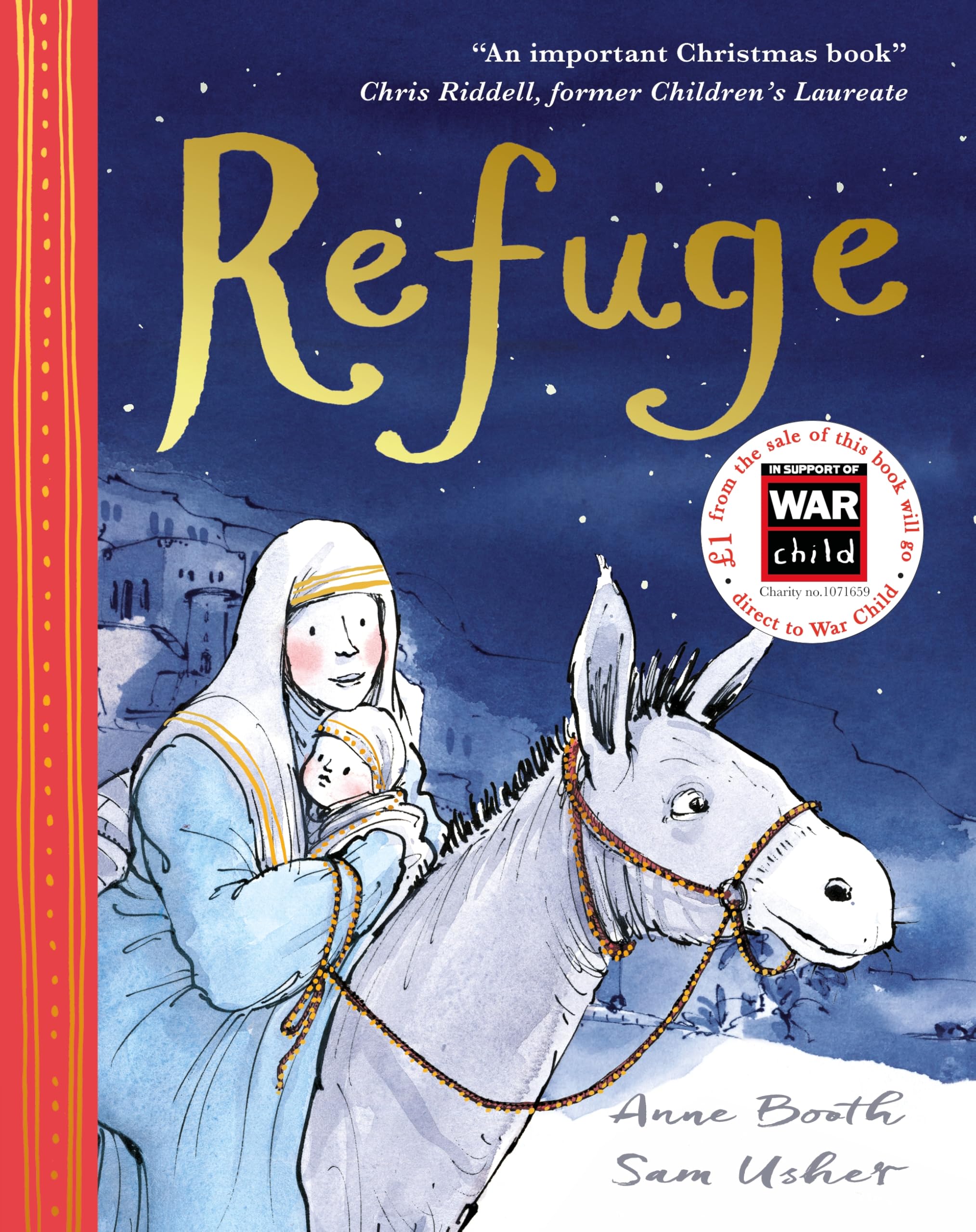 Refuge by Anne Booth, Sam Usher - 9781805136552