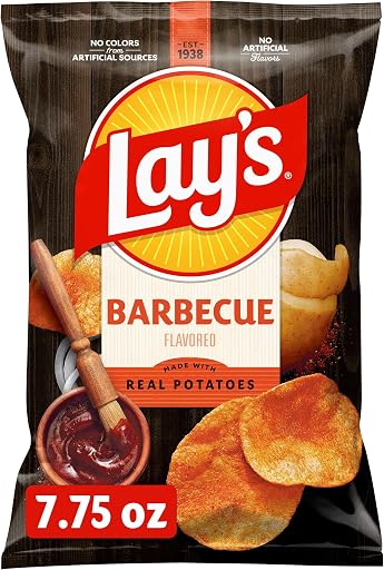 Lay's Potato Chips, Barbecue Flavor, 7.75 Oz