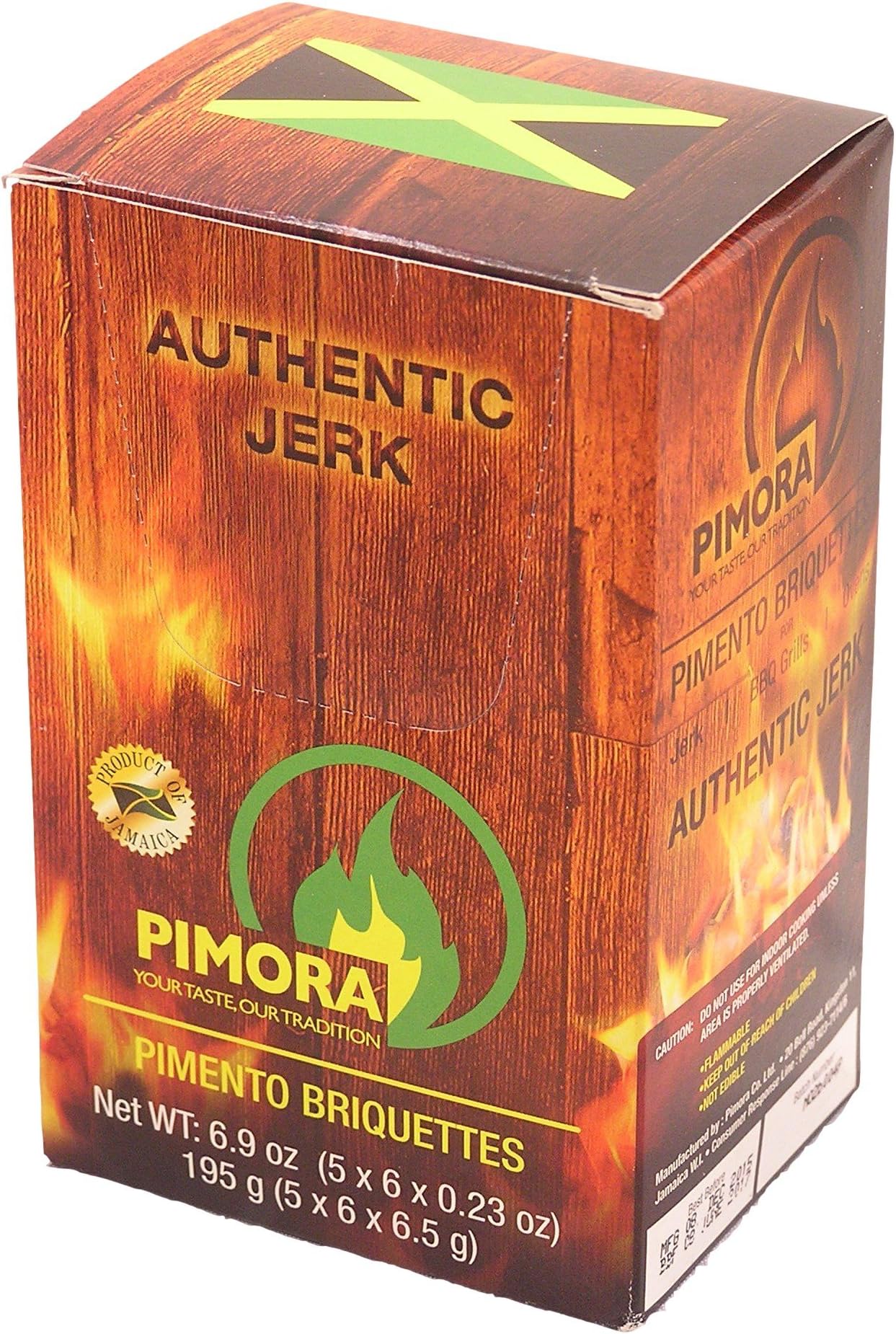 Pimento Allspice Smoking Briquettes/SmokerPucks Briquets for Charcoal Grills and Ovens - 30pack