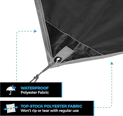 Miniatura 4 de Bear Butt Hammock Rain Fly & Camping Tarp - 11 x 9 ft Hammock Tarp Rain Fly for Hammock Camping - Easy to Set Up Tent Tarp for Tent Camping -