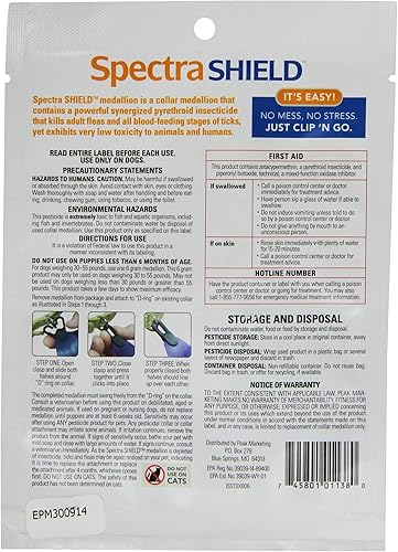 Miniatura 2 de Durvet Collar Spectra Shield Adjunto Medallón, 30 a 55 libras