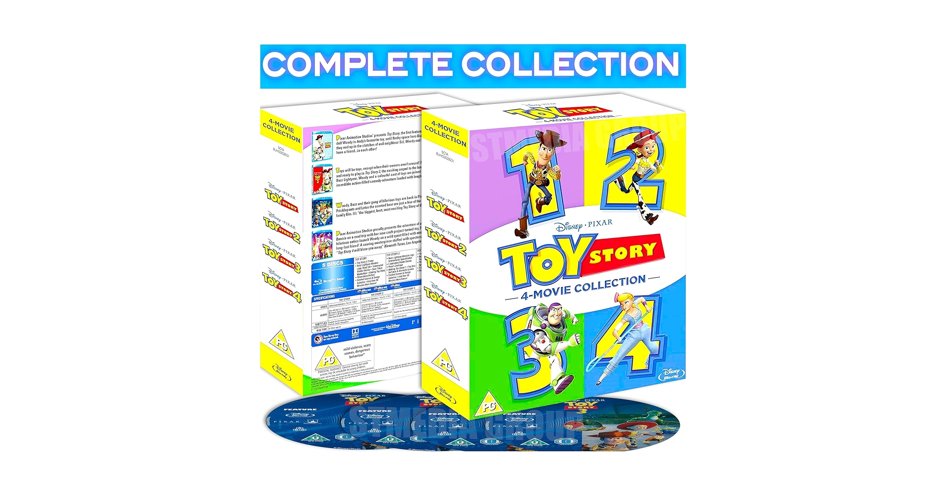 Amazon.com: Toy Story: 4-Movie Collection [Blu-ray] [Region Free